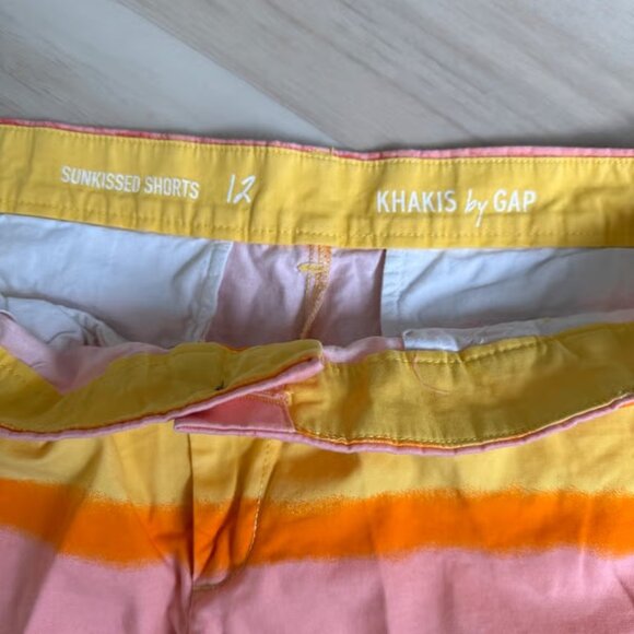 GAP Women's Sunkissed Striped Shorts Size 12 - Picture 3 of 3